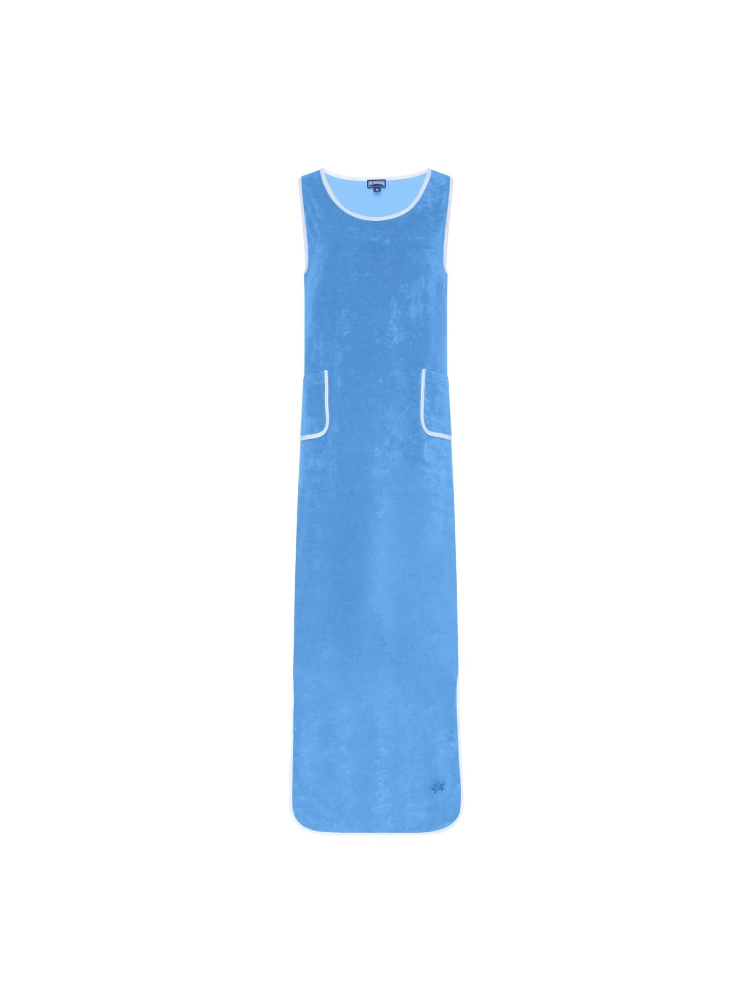Vilebrequin Zomerjurk in Blauw: voorkant