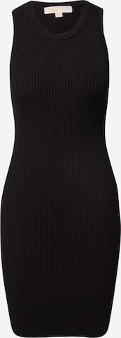 MICHAEL Michael Kors - Vestido de malha em preto: frente