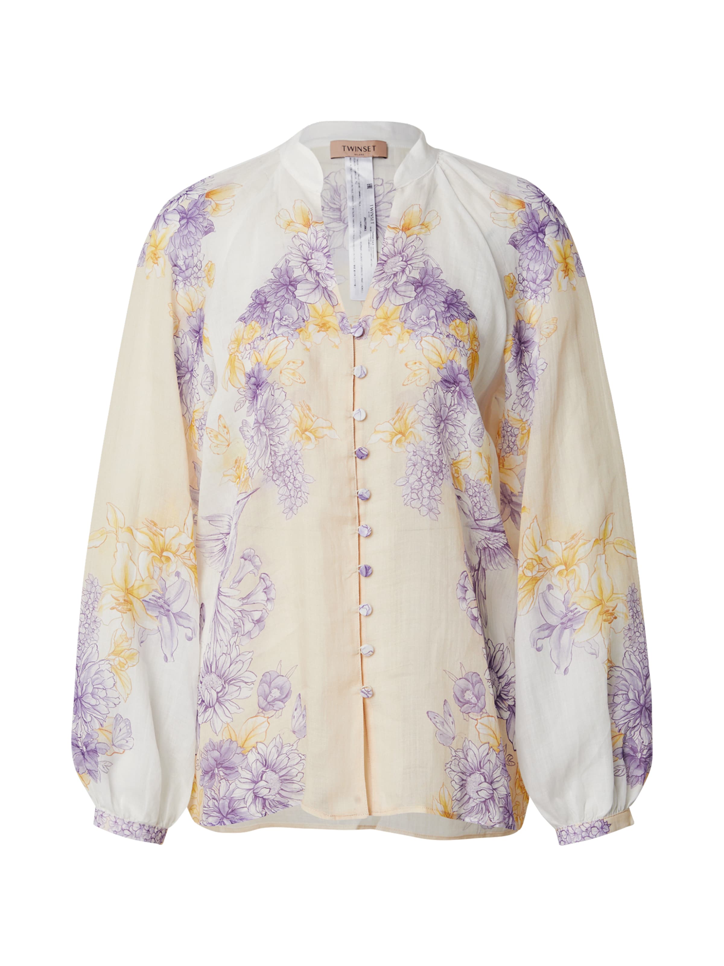 Twinset Μπλούζα σε κίτρινο: μπροστά