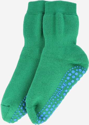 FALKE Socks 'Catspads' in Green: front