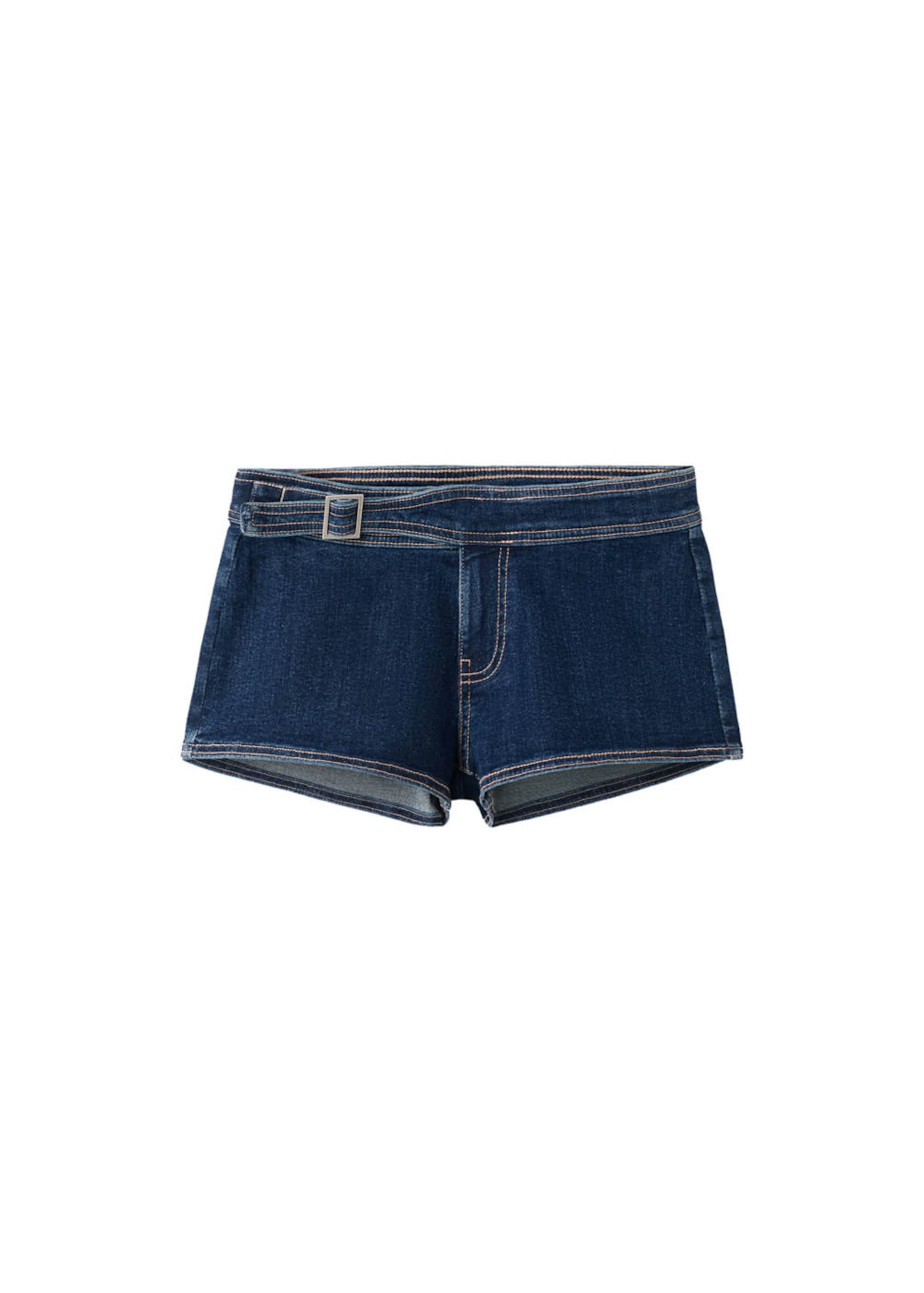 MANGO TEEN Regular Shorts 'Maeve' in Blau: Vorderseite
