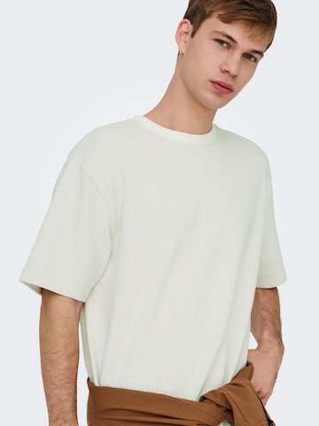 Only & Sons T-Shirt 'ONSKian' in Weiß