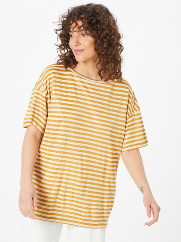 Max Mara Leisure - Camisa 'ZEBIO' em laranja: frente