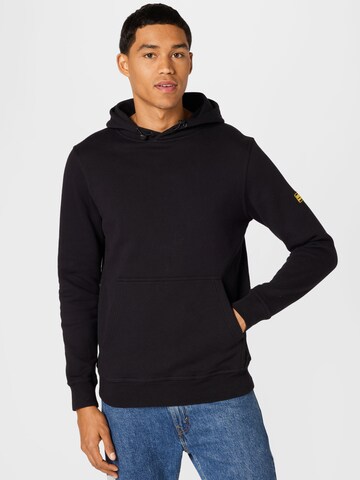 Barbour International Sweatshirt in Schwarz: predná strana