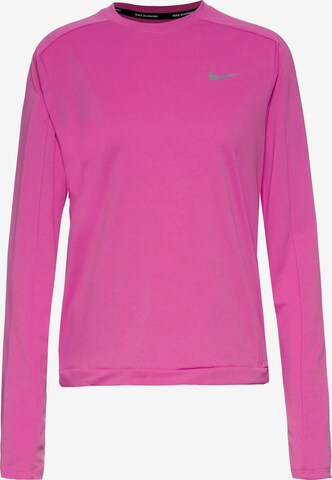 NIKE Funktionsshirt 'PACER' in Pink: predná strana