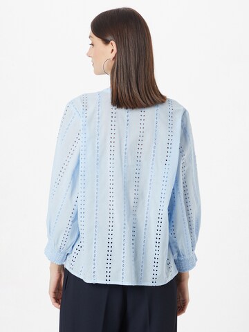 Kaffe Blouse in Blauw