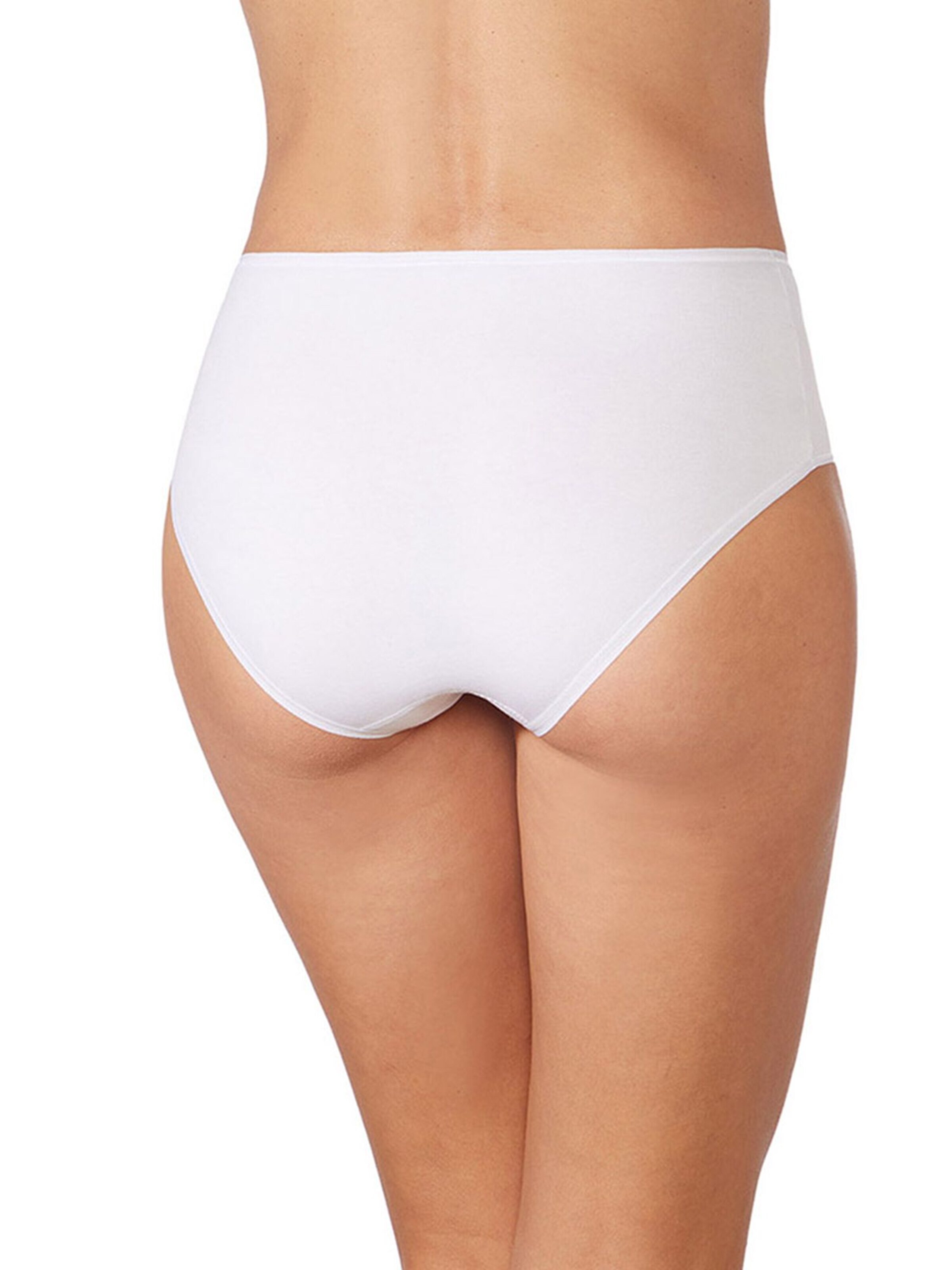 Culotte 'Aurora high waist panty organic cotton' zd ZERO DEFECTS en blanc
