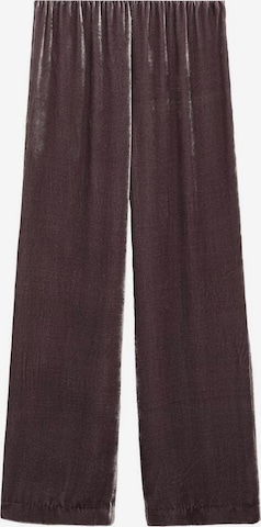 MANGO Pajama Pants 'Xbluti' in Purple: front