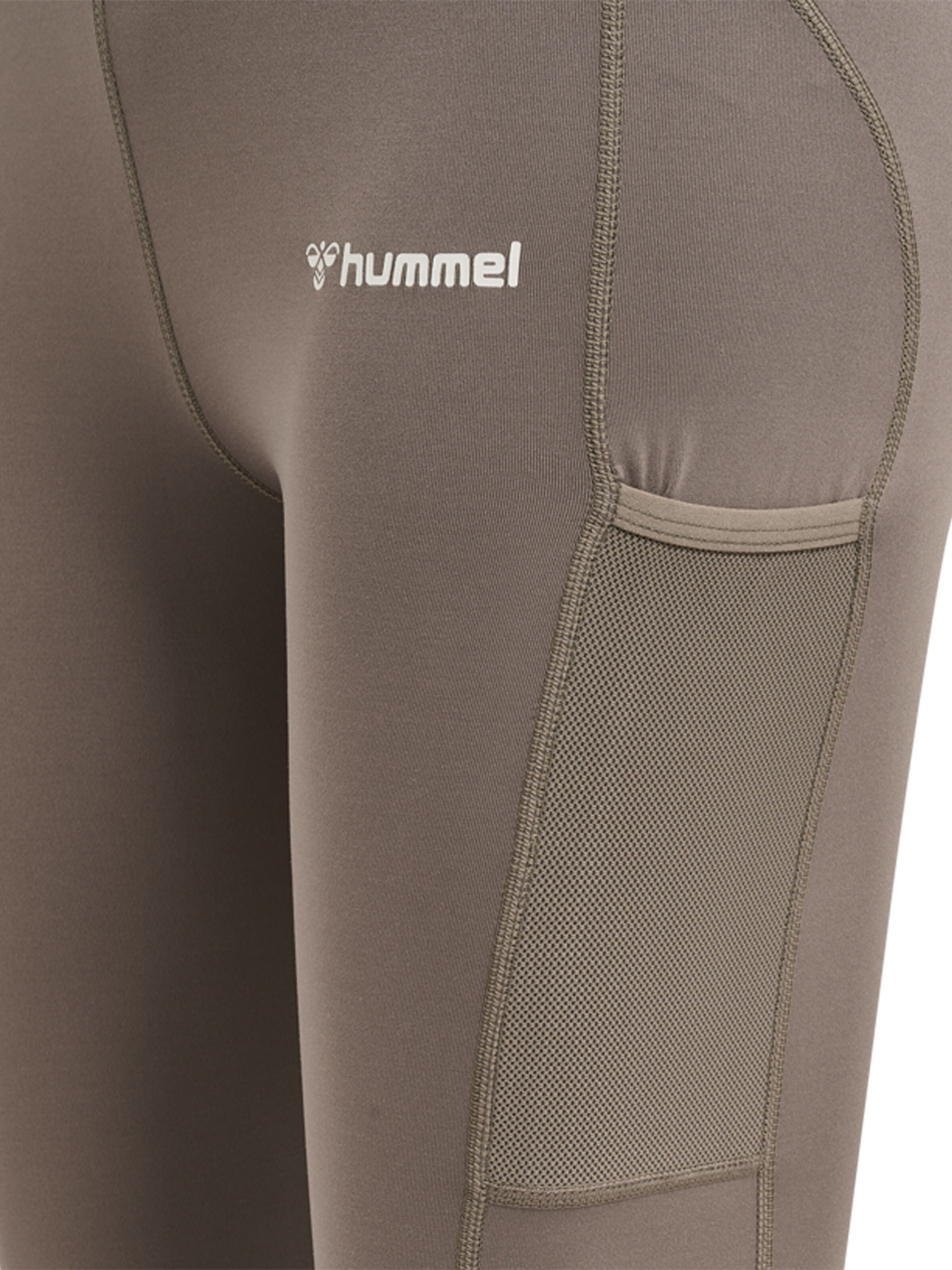Hummel Skinny Sports trousers 'Chipo' in Brown