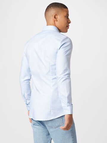 OLYMP Slim Fit Hemd in Blau