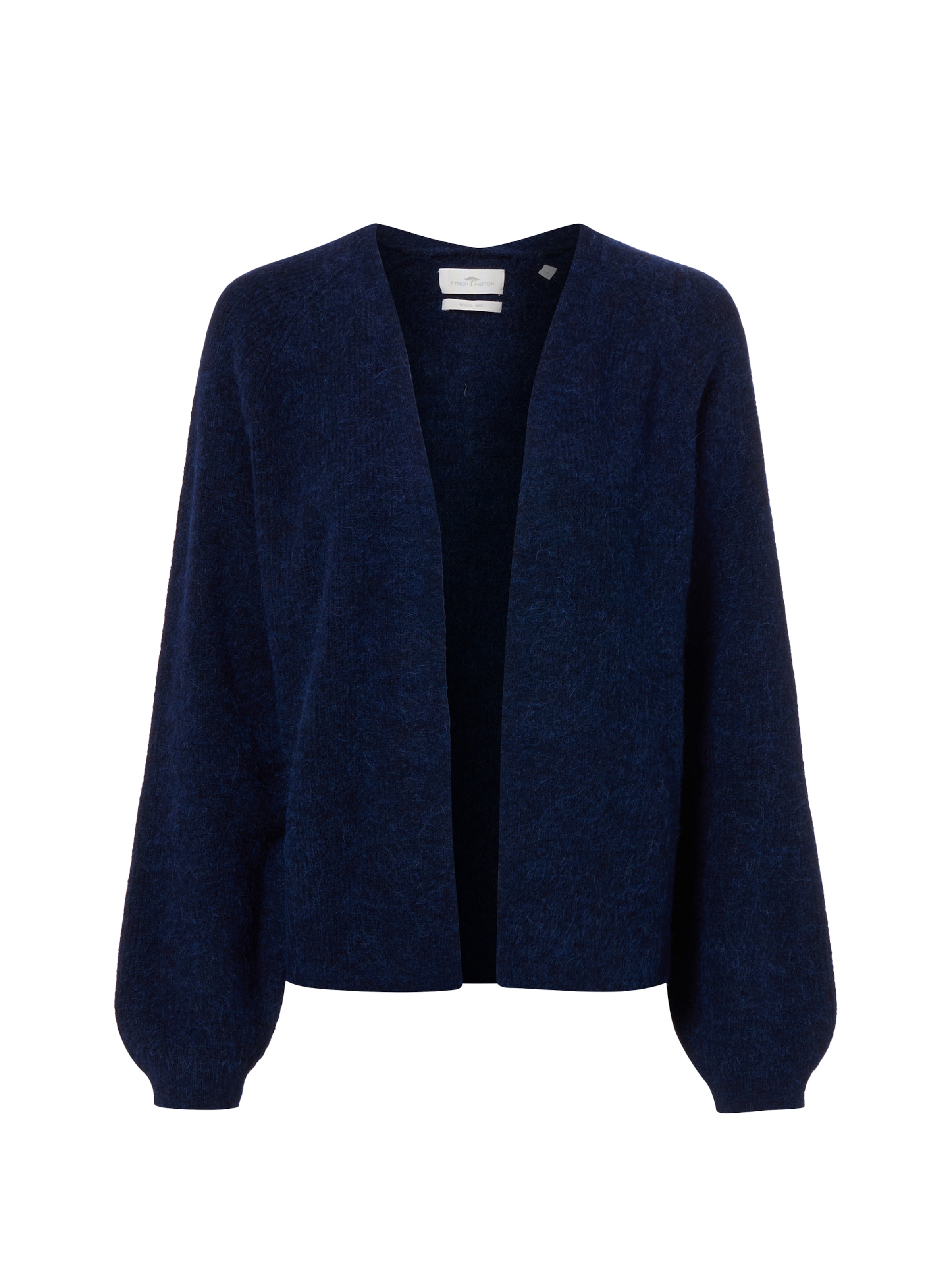 FYNCH-HATTON Gebreid vest in Blauw: voorkant