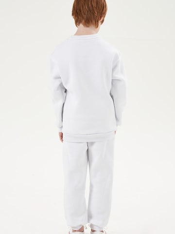 LOUIS LECLER Joggingpak 'Leo' in Wit