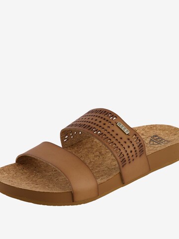 REEF Beach & Pool Shoes 'Cushion Vista Perf' in Brown