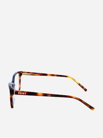 Lunettes de soleil 'Dkny DK5034 Amethyst crystal/violet tortoi 53/17/135 WOMAN Eyewear Frame' DKNY en marron