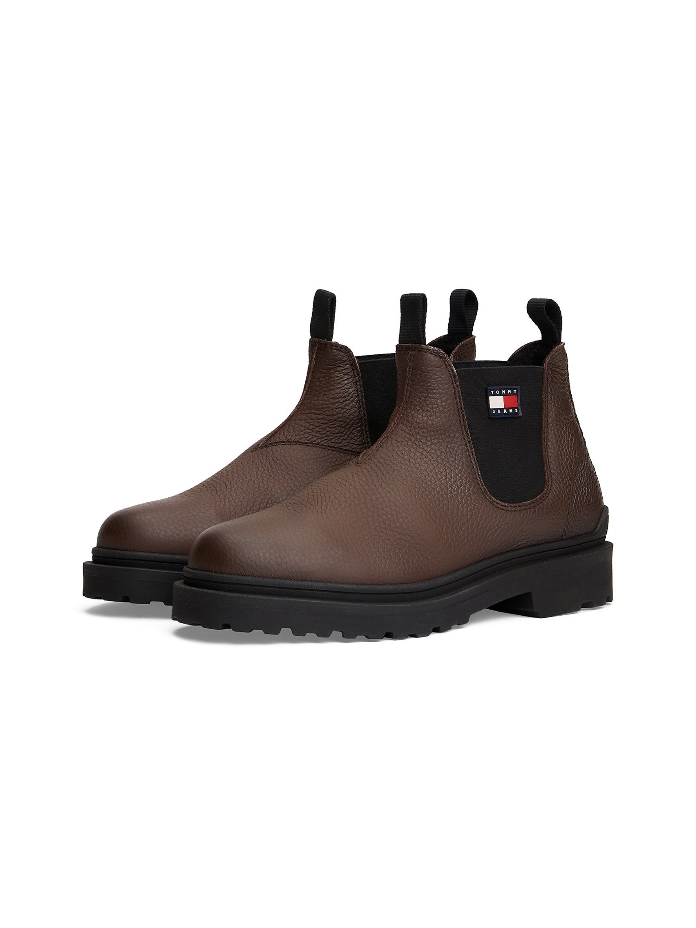 Tommy Jeans Chelsea Boots in Braun