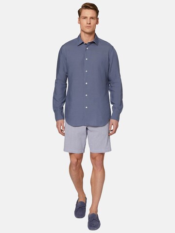 Boggi Milano Regular fit Button Up Shirt in Blue