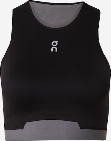 Bustier Soutien-gorge de sport On en noir : devant