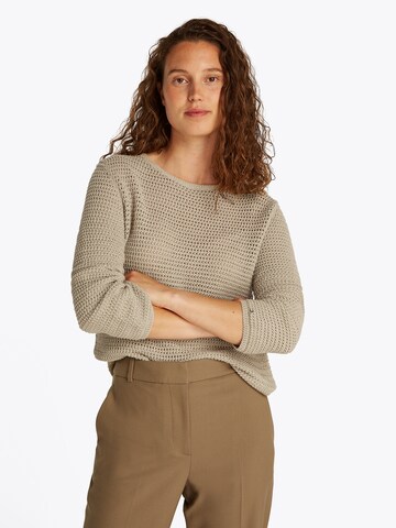 TOMMY HILFIGER Sweter w kolorze zielony: przód