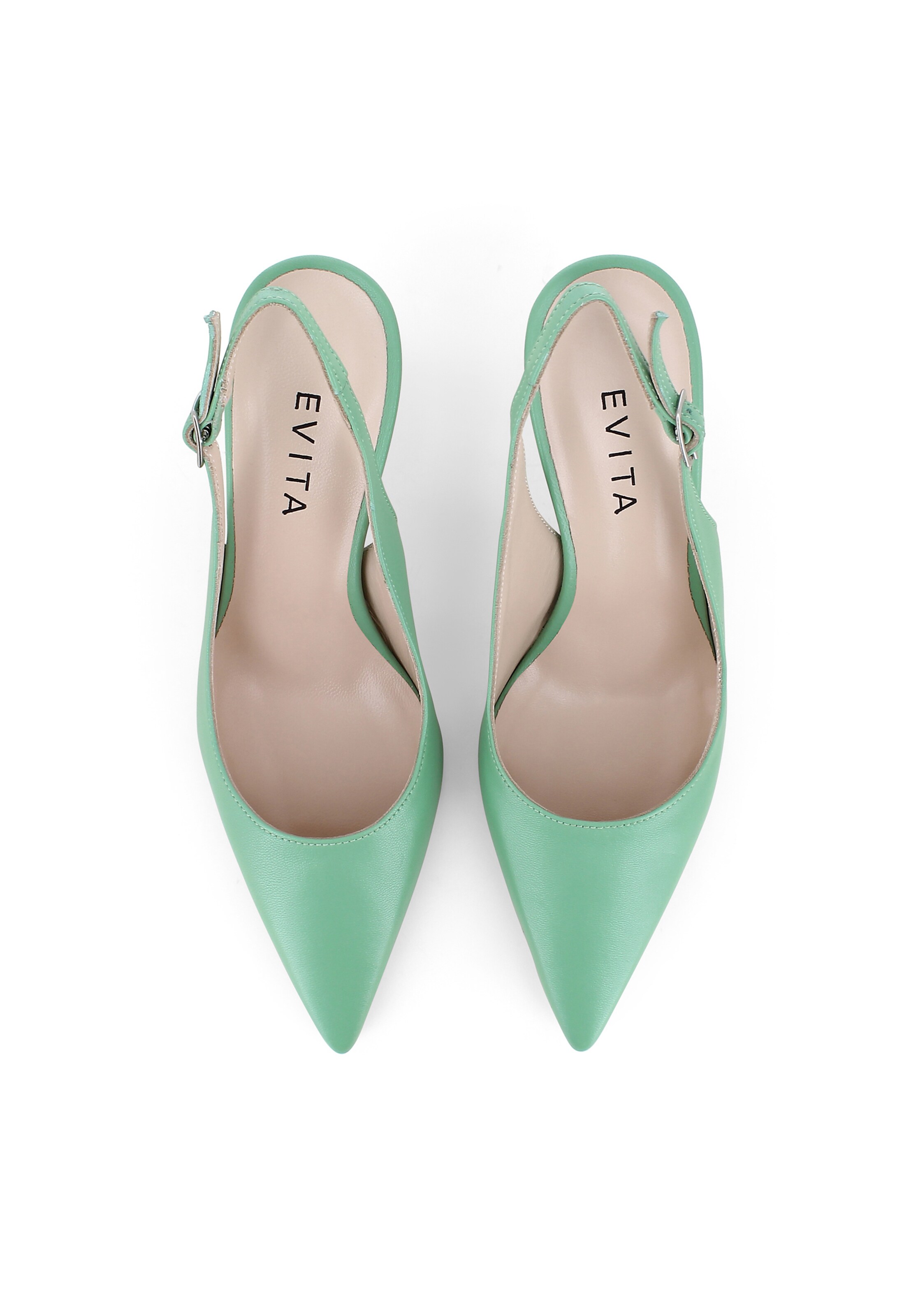 EVITA Sling Pumps  'PENELOPE' in Grün