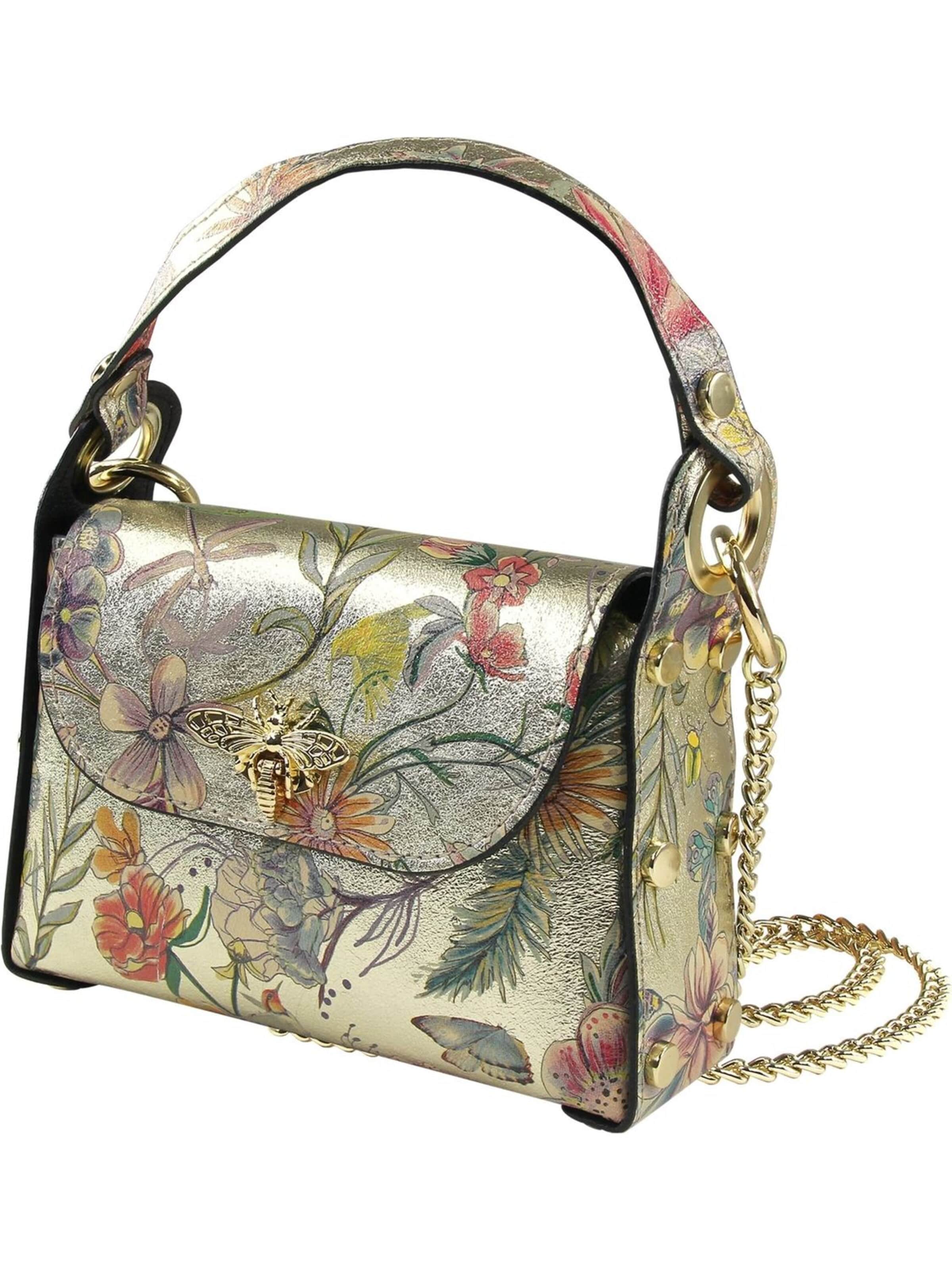 Toscanto Crossbody Bag in Gold: front