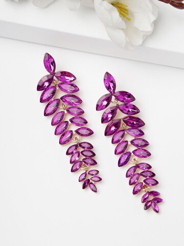 AVANT-GARDE PARIS - Pendientes 'Heidima' en lila