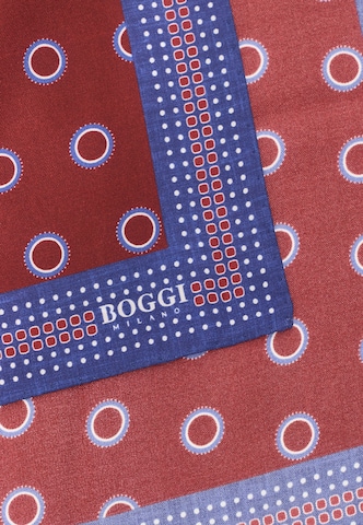 Boggi Milano Pocket square in Red