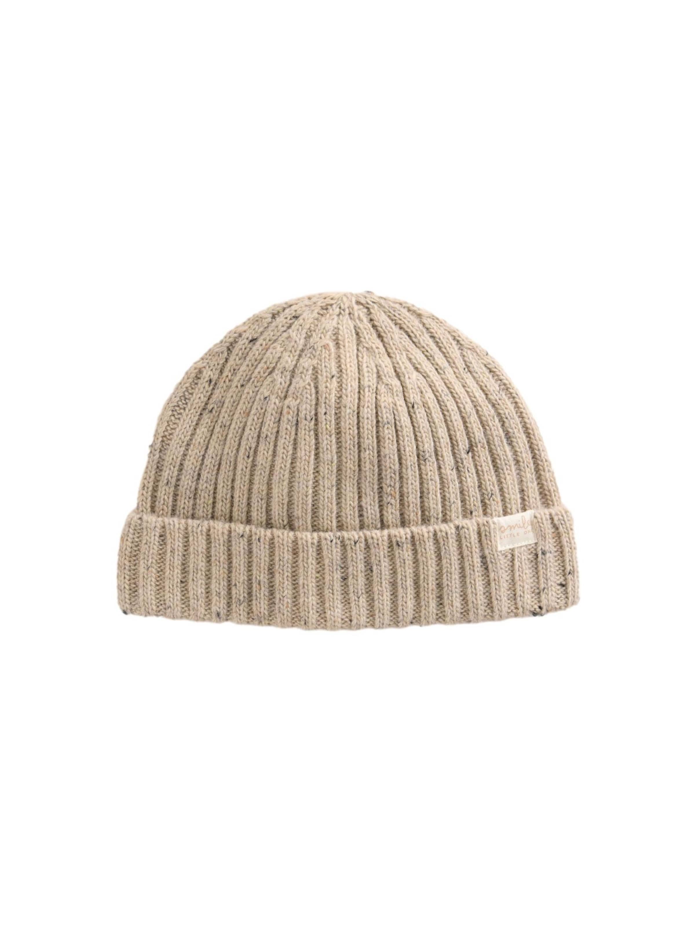 Next Mütze in Beige: Vorderseite