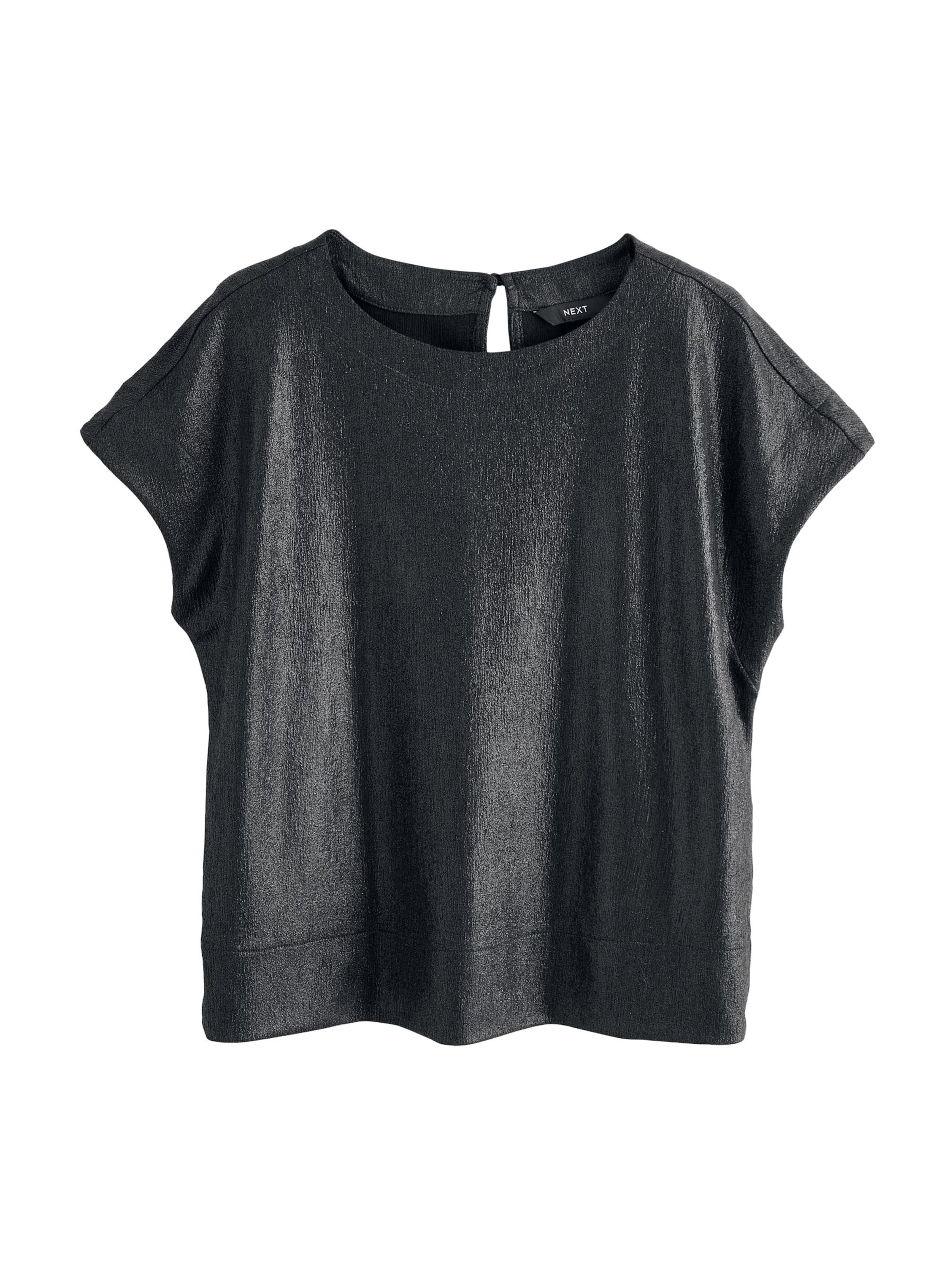 Next Shirt in Zwart: voorkant