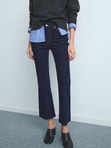 évasé Jean 'SIENNA' MANGO en bleu : devant