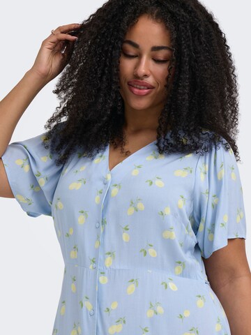 Robe 'CAREvida' ONLY Carmakoma en bleu