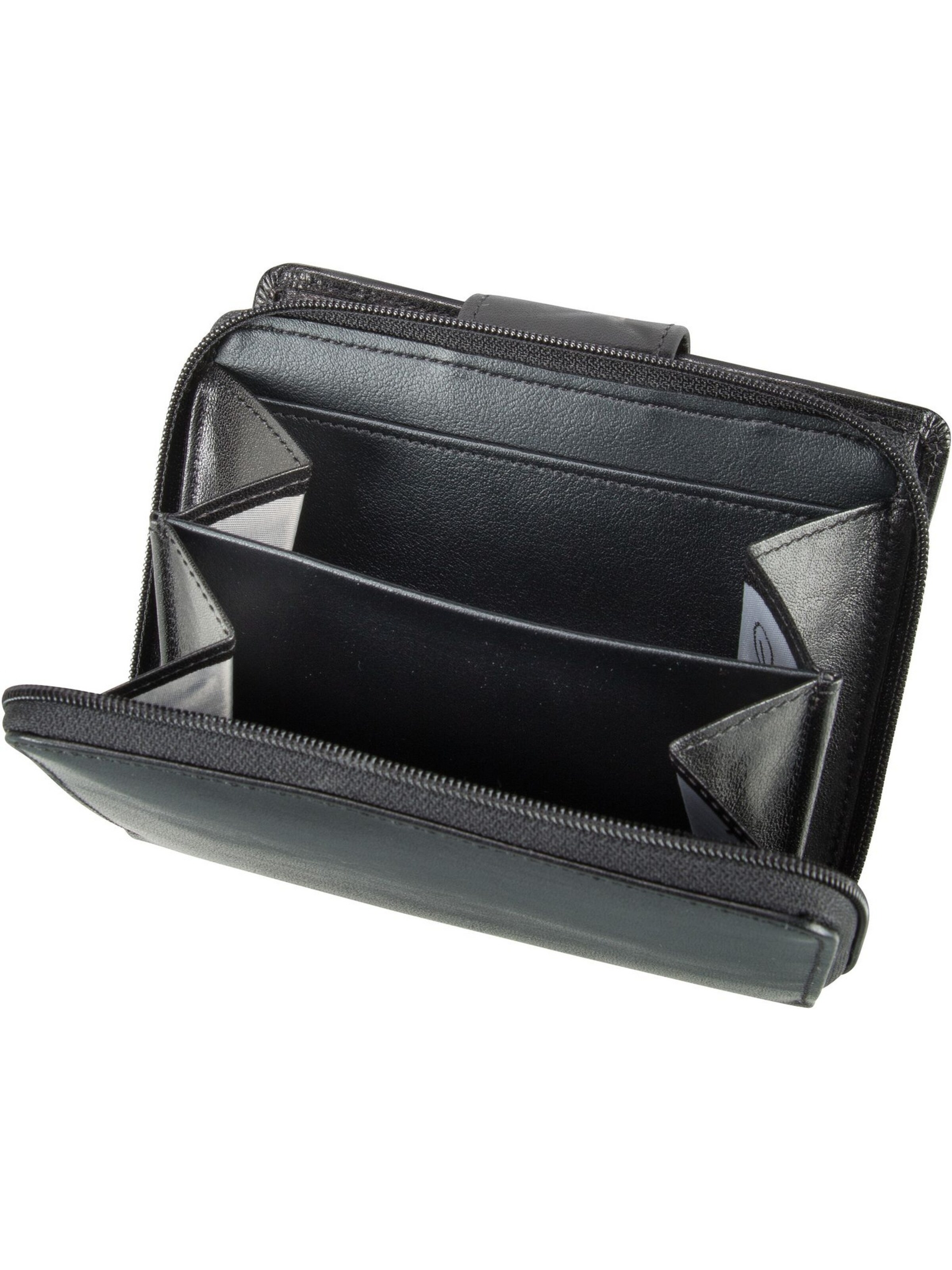 Portamonete di GOLDEN HEAD in nero