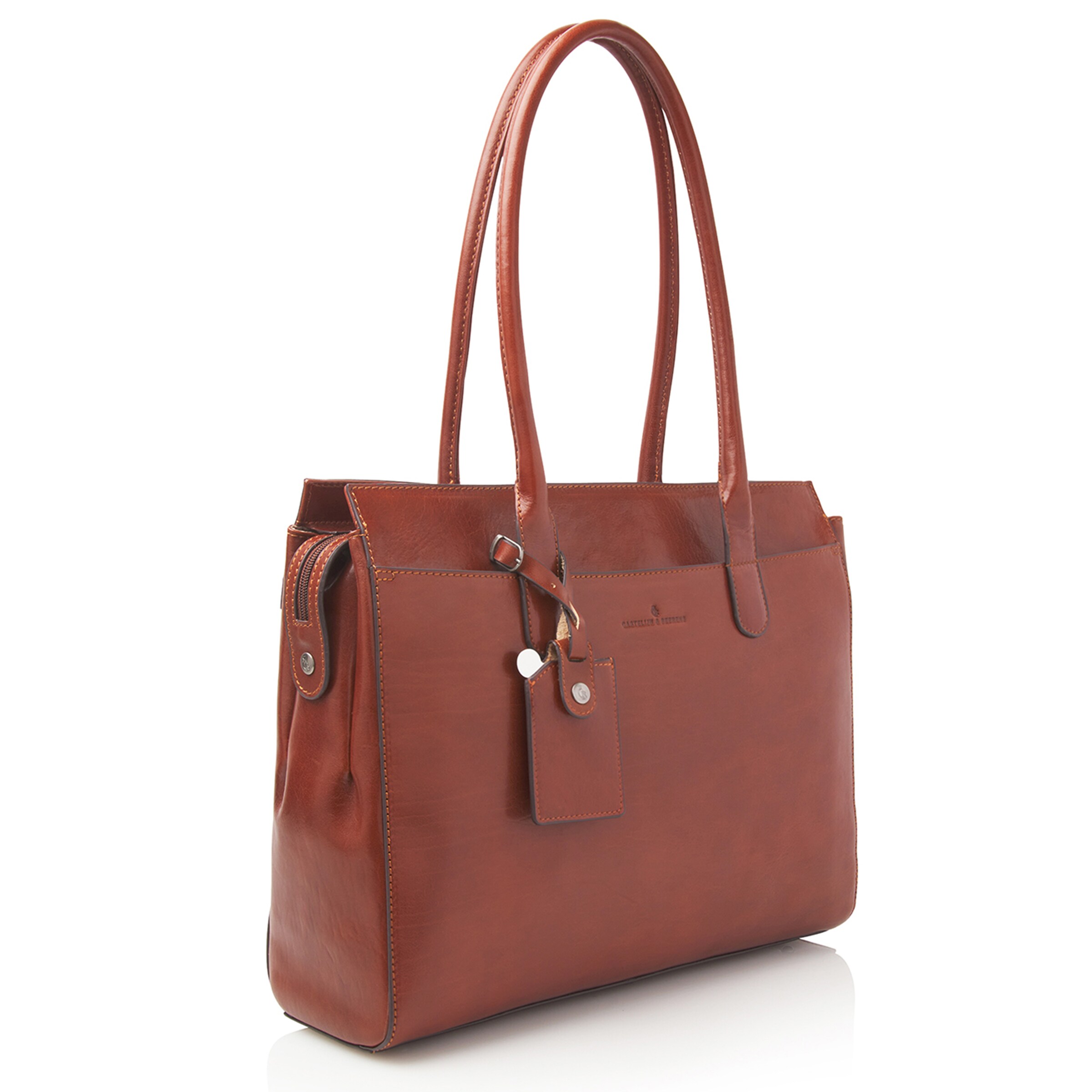 Borsa a spalla 'Ellen' di Castelijn & Beerens in marrone