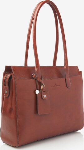 Castelijn & Beerens Shoulder Bag 'Ellen' in Brown