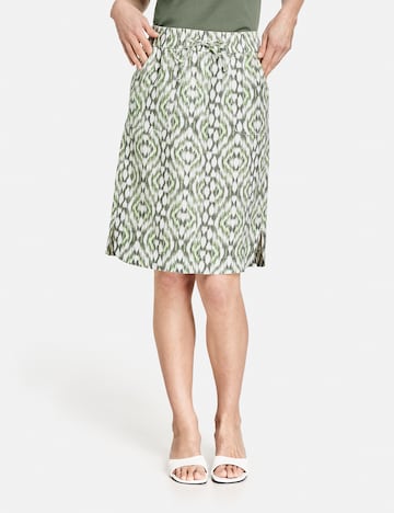 GERRY WEBER Rok in Groen: voorkant