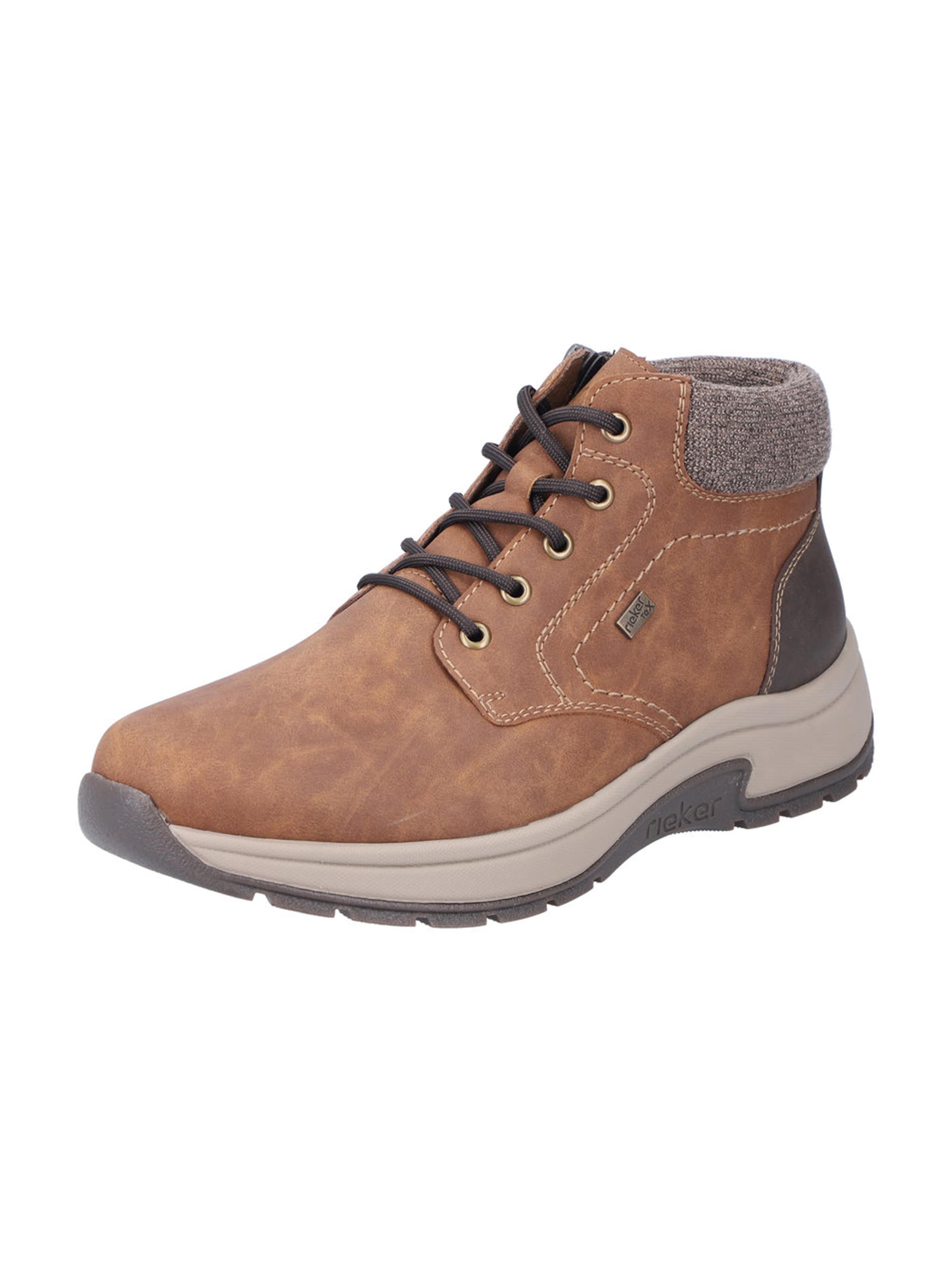 Rieker Snørestøvler i brun: forside