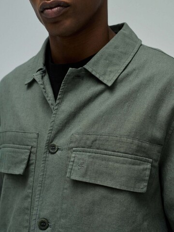 Coupe regular Chemise Salsa Jeans en vert