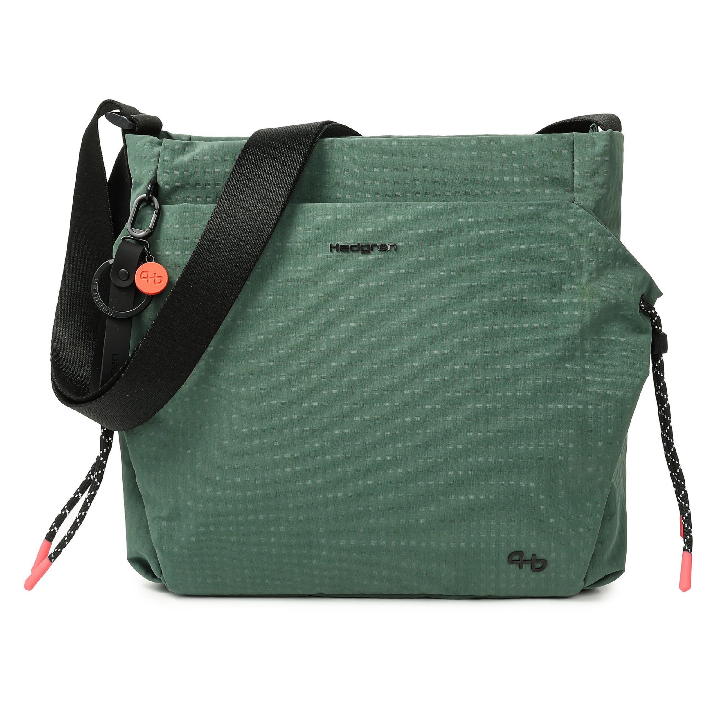 Hedgren Umhängetasche 'Makoto' in Grün: Vorderseite