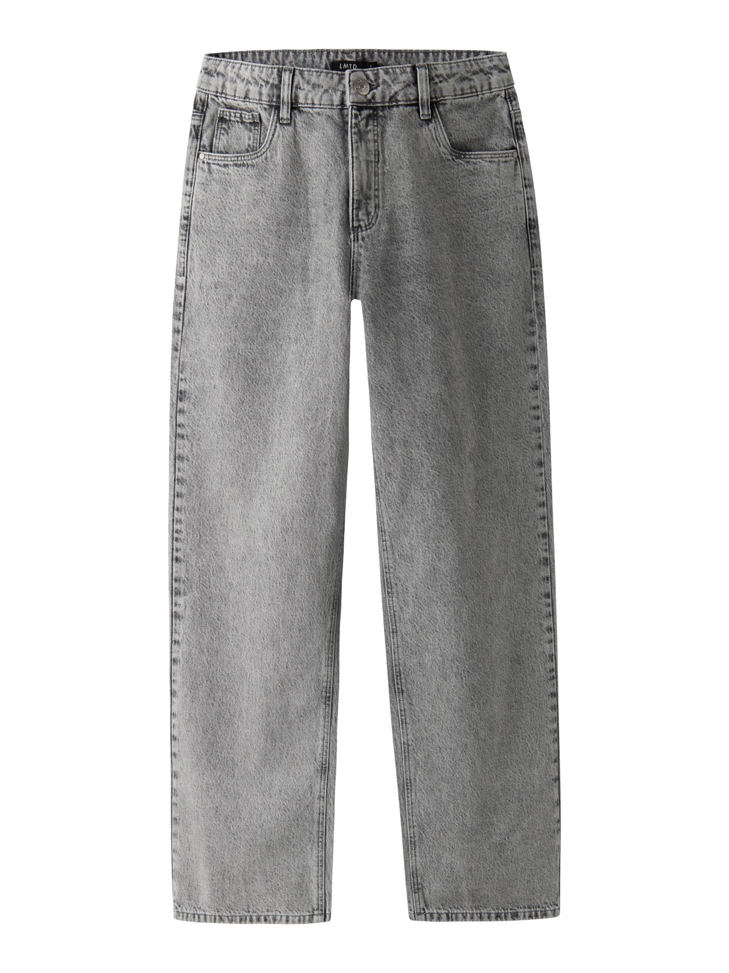 LMTD Loose fit Jeans in Grey: front