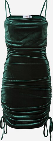 WAL G. فستان 'ALLY' بلون أخضر: الأمام
