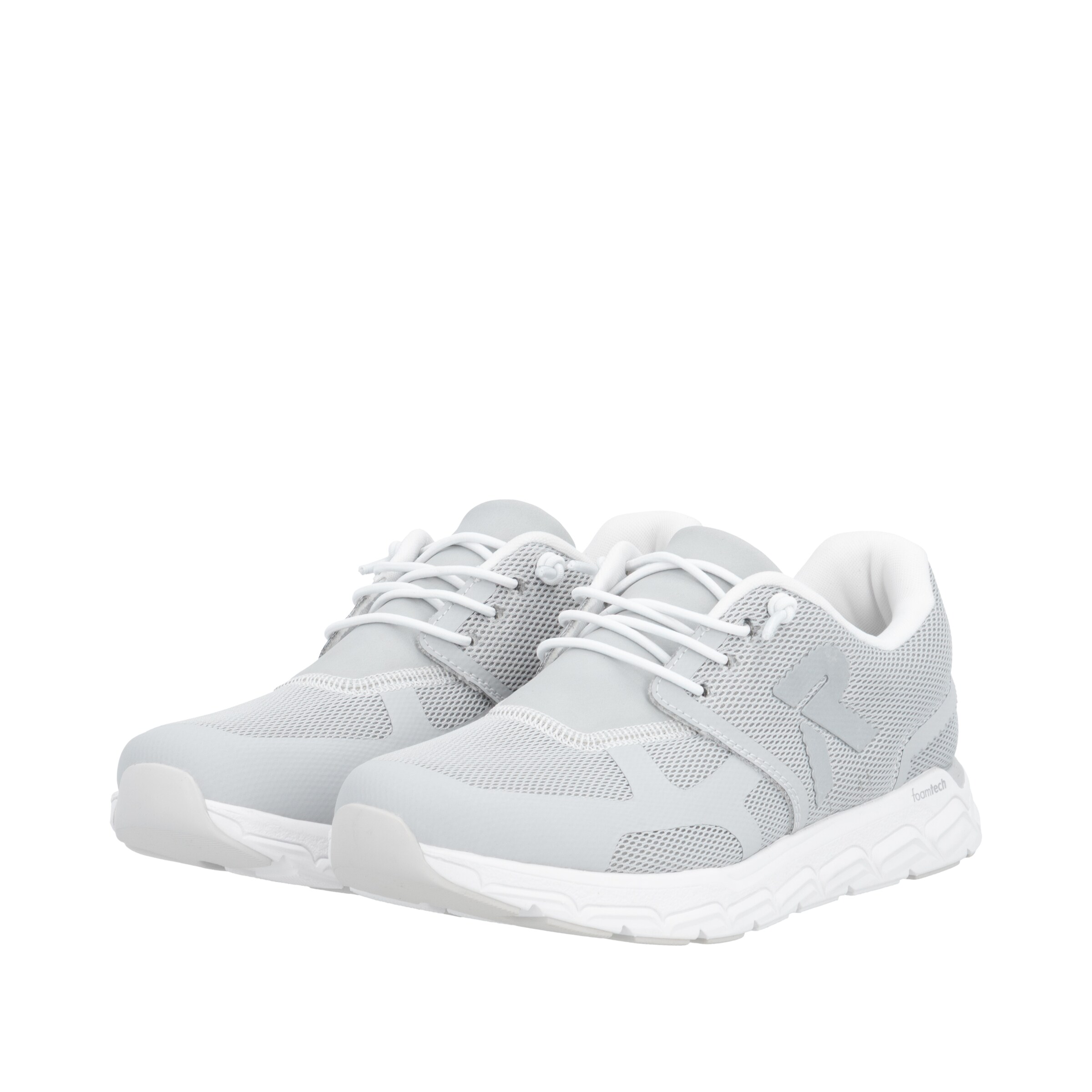 Baskets basses 'M9000' Rieker Sport en gris