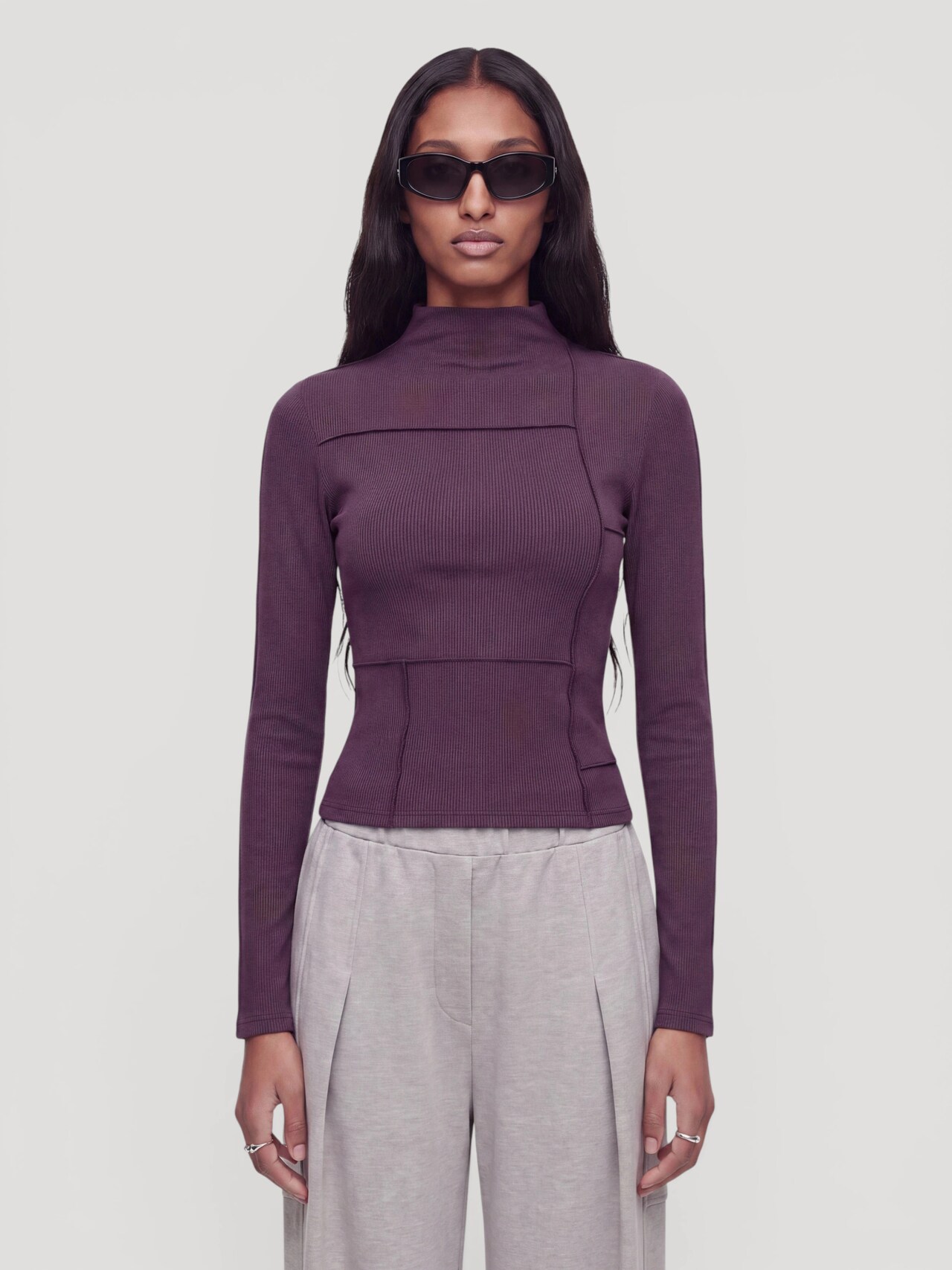 EDITED Novedades Camiseta 'Laila' lila