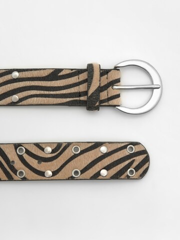 Ceinture Pull&Bear en blanc
