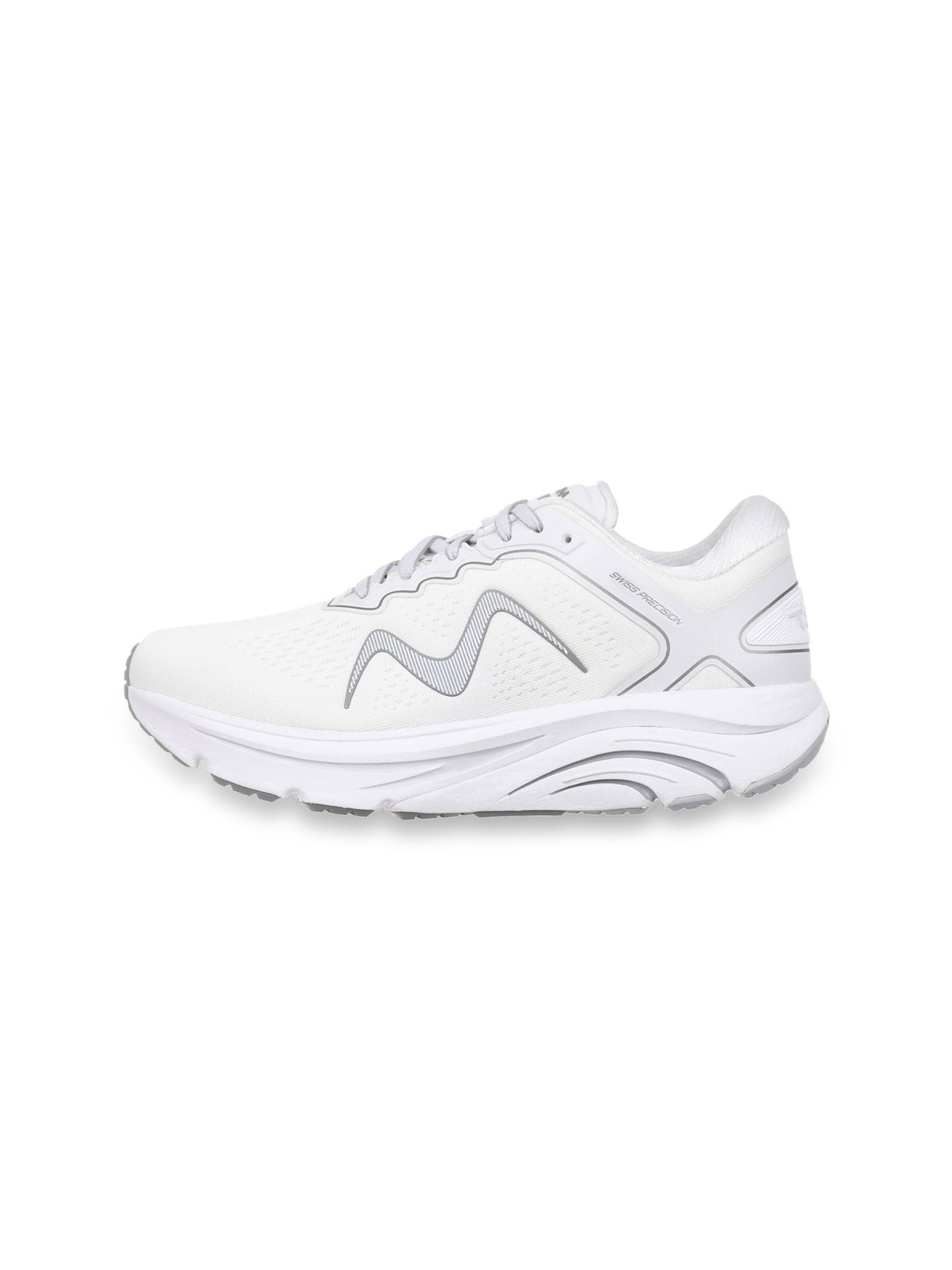 MBT - Sapatilhas slip-on ' MBT-2000 III LACE UP ' em branco: lateral