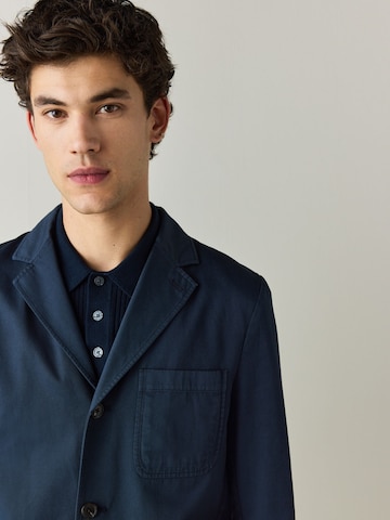 Coupe regular Veste de costume Next en bleu