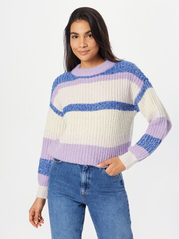 VERO MODA Sweater 'WINE' in Beige: front