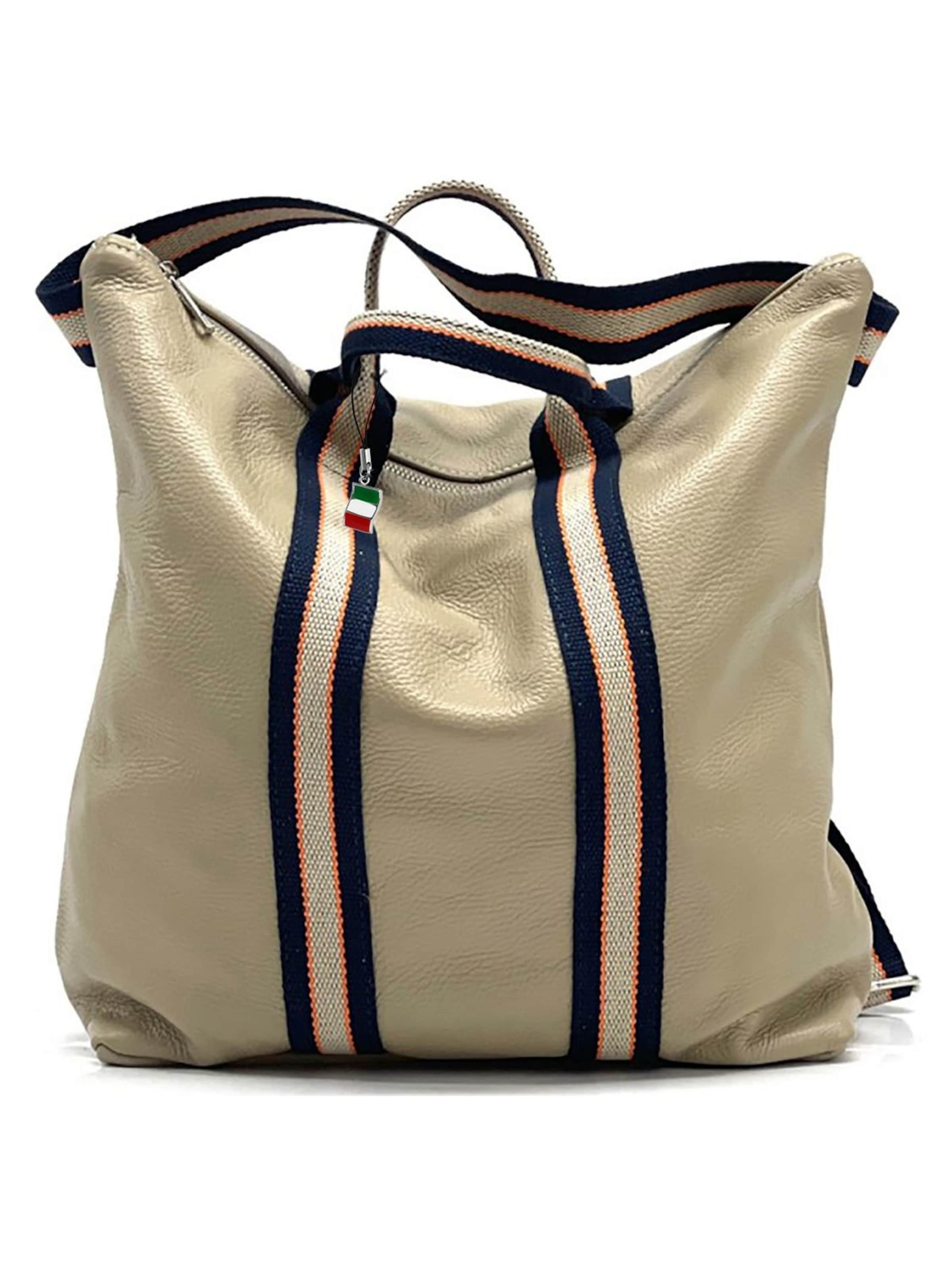 Florence Backpack in Grey: front