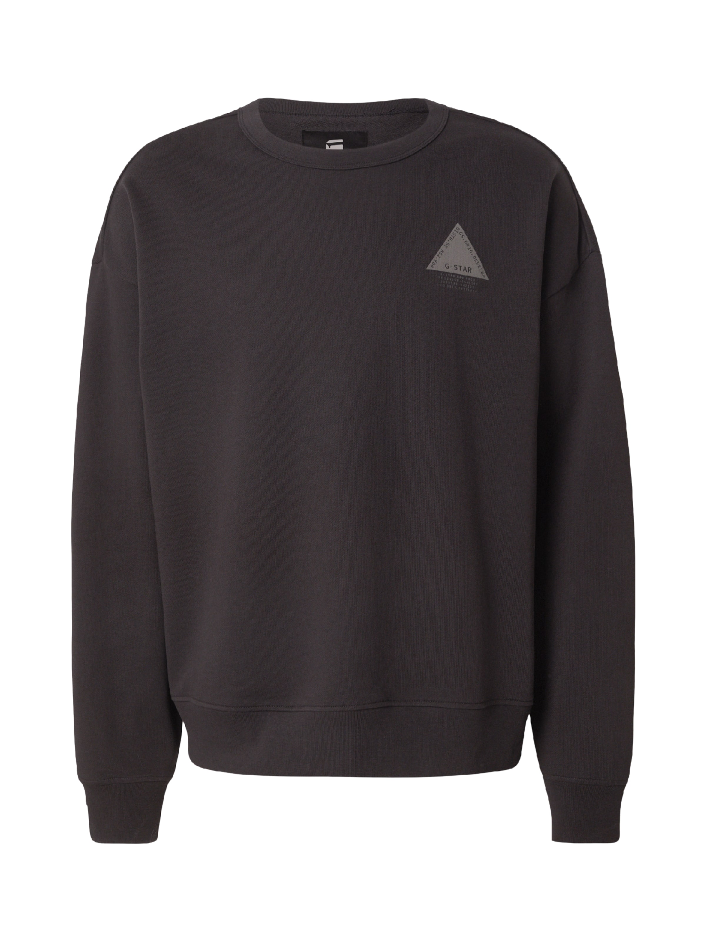 G-STAR Sweatshirt in Black: front
