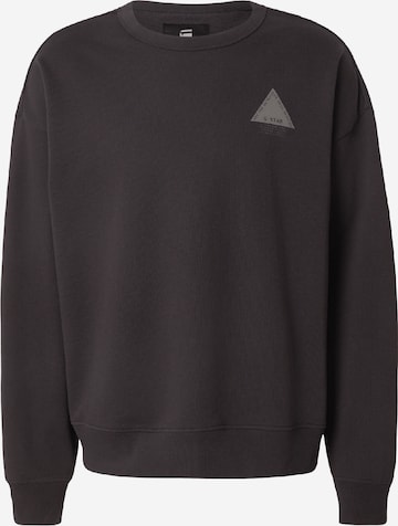 G-STAR Sweatshirt in Black: front