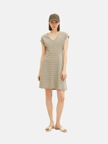 TOM TAILOR Kleid in Beige