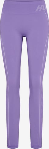 Hummel Workout Pants 'Christel' in Purple: front